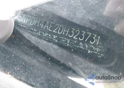 2013 Hyundai Elantra Gls z USA, uszkodzony, nr VIN 5NPDH4AE2DH323731